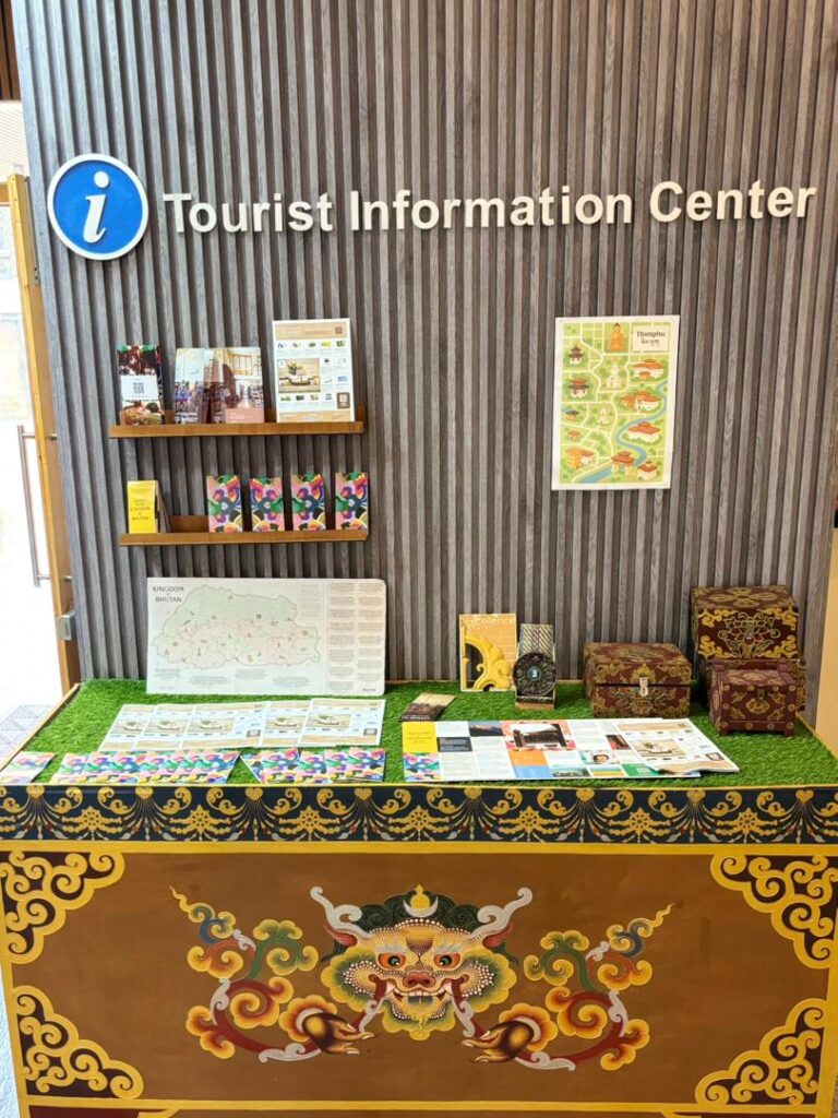 bhutan tourist information center at brand bhutan